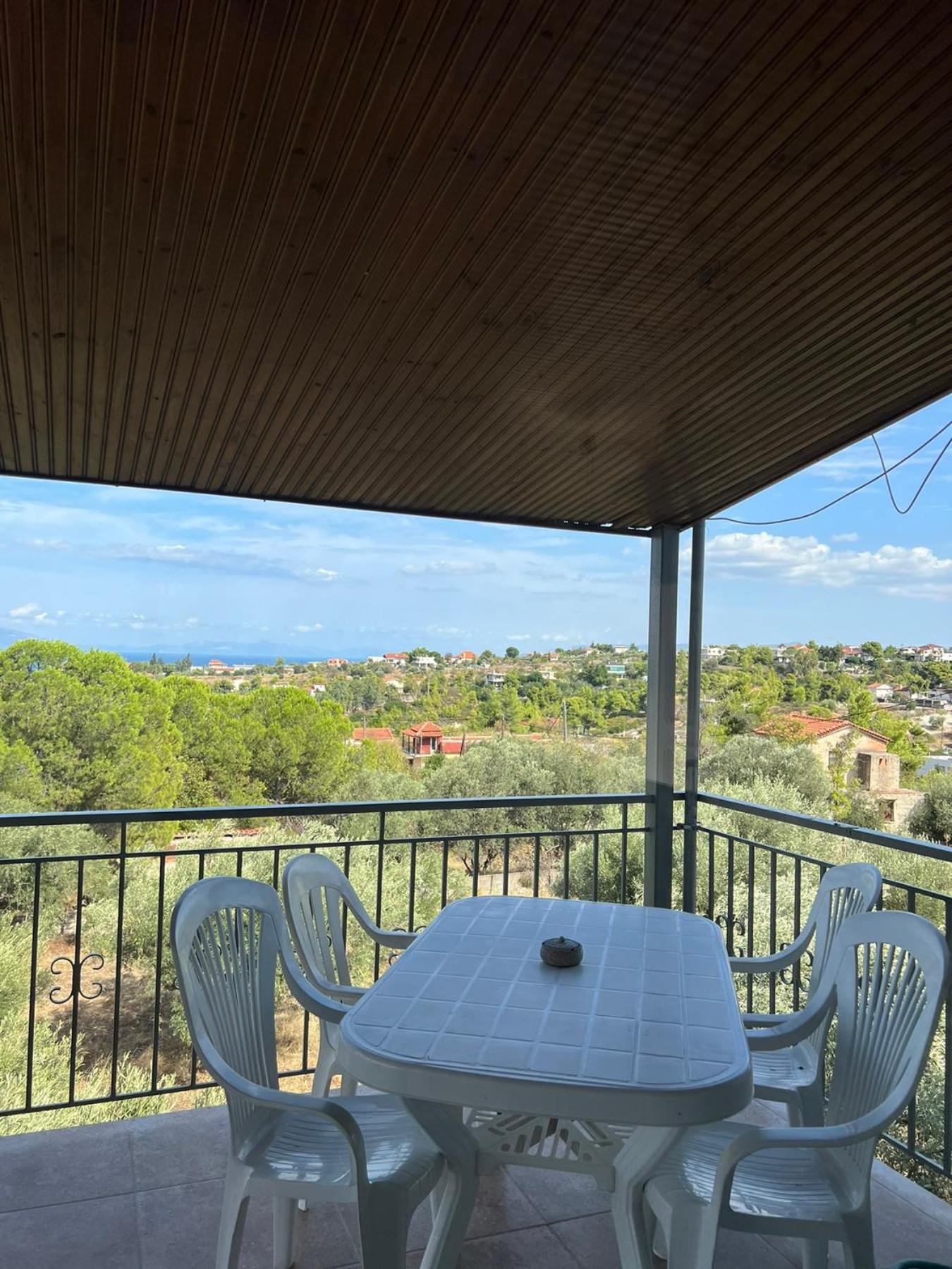 Вилла Xenia'S Seaview House Paralia Avlidhos Экстерьер фото